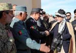 Ghani Visits Logar, Meets Officials over  Security Situation